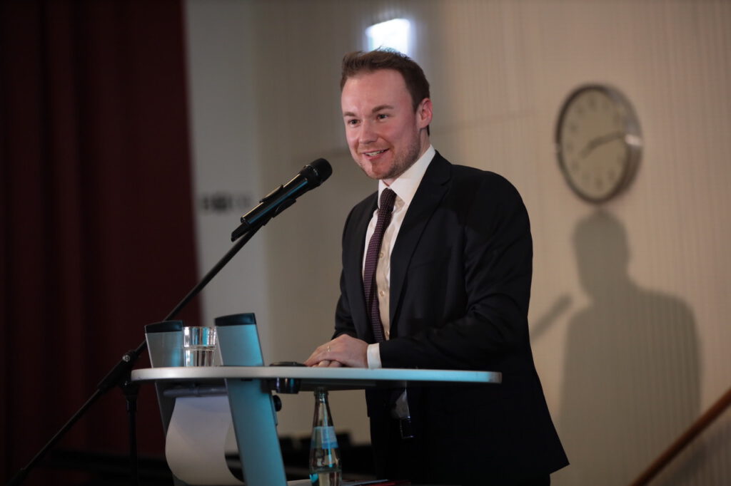 Maximilian Pohler, CDU-Kandidat für die Wahl zum Oberbürgermeister der Stadt Braunschweig. otograf: Björn Küssner