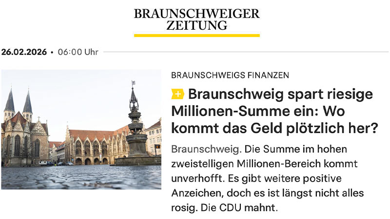 83 Millionen Euro besser als erwartet – Pohler warnt vor Milliardenschulden